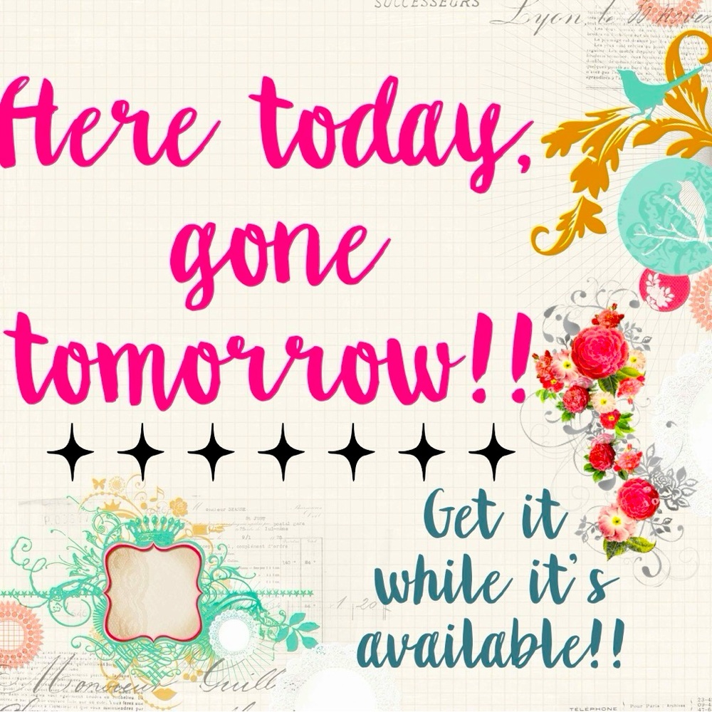 05/01-05/31 Come & get it while it’s still here!!